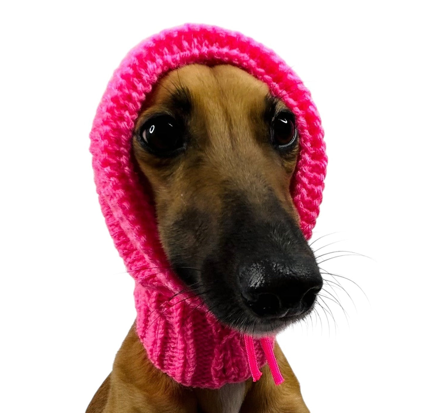 Hot Pink No Pom Snood