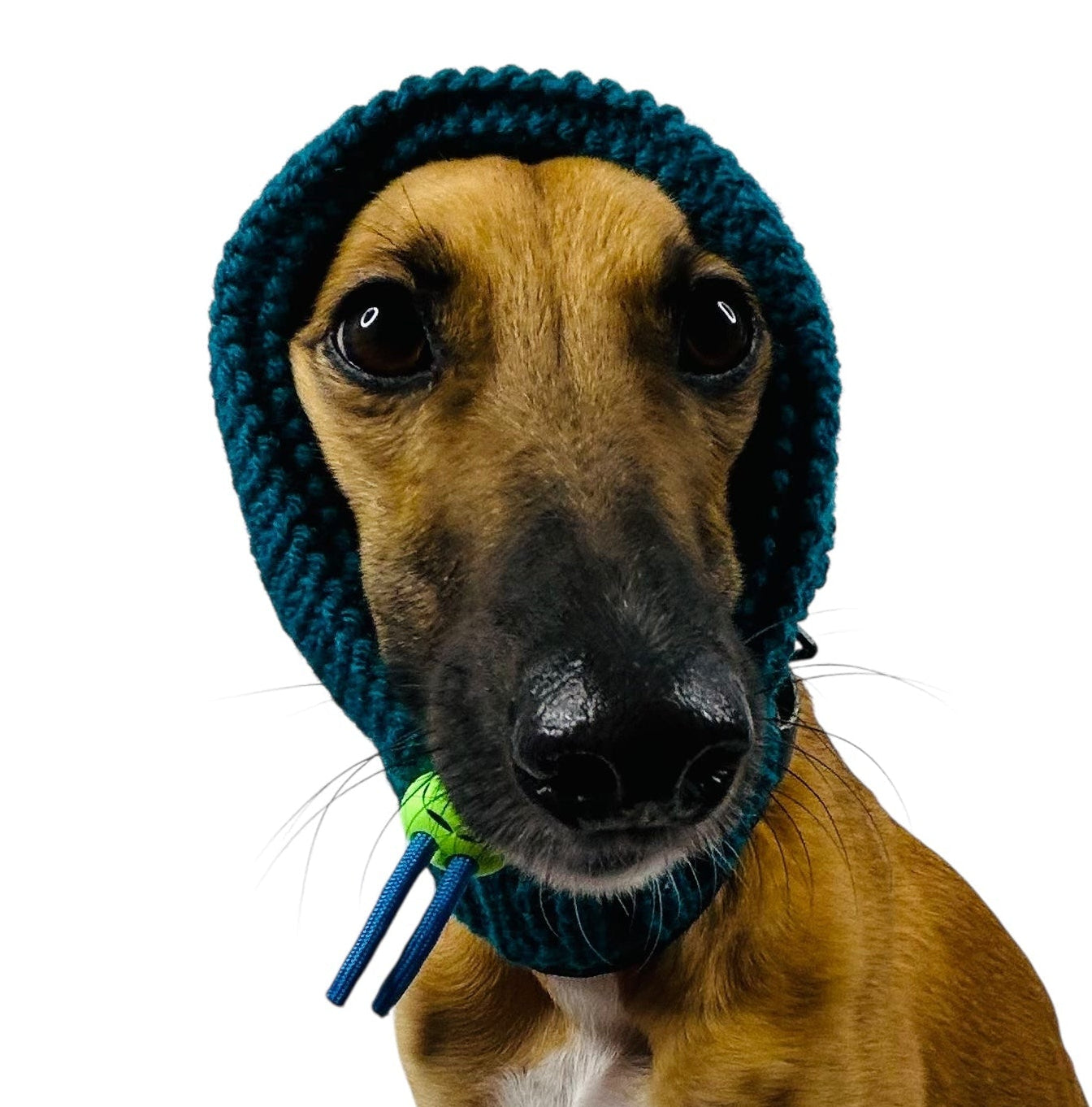 Teal No Pom Snood